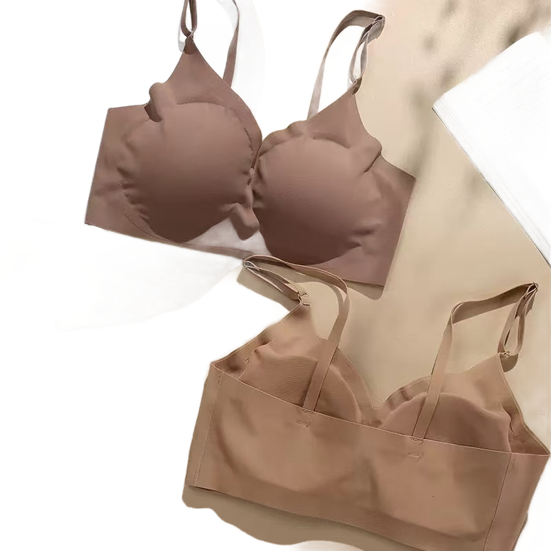 Sleep Bra Bralette - KUCLUT BHs für Damen Push-Up Unterwäsche