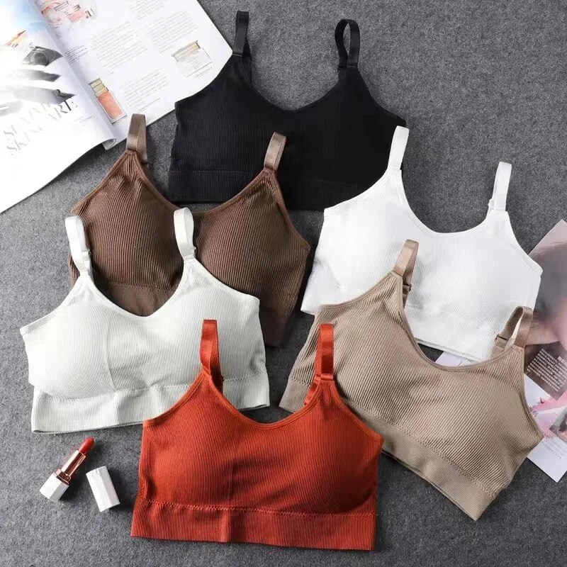 Sleep Bra Bralette - Frauen nahtlosen Büstenhalter BH volle Tasse