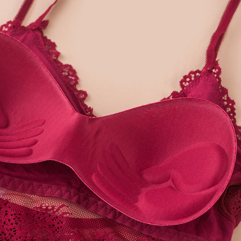 3D sexy Dessous nahtlosen Spor – Lace Bralette Set Bewertung und Preis