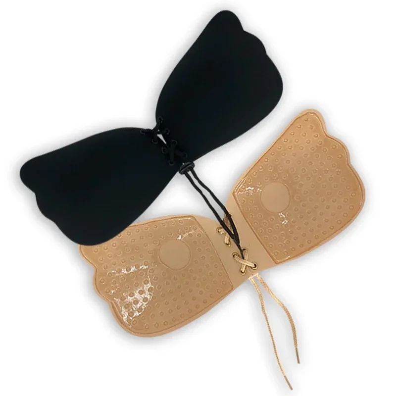 Unsichtbarer trägerloser Klebe – Push Up Bra Silicone Bewertung und Preis